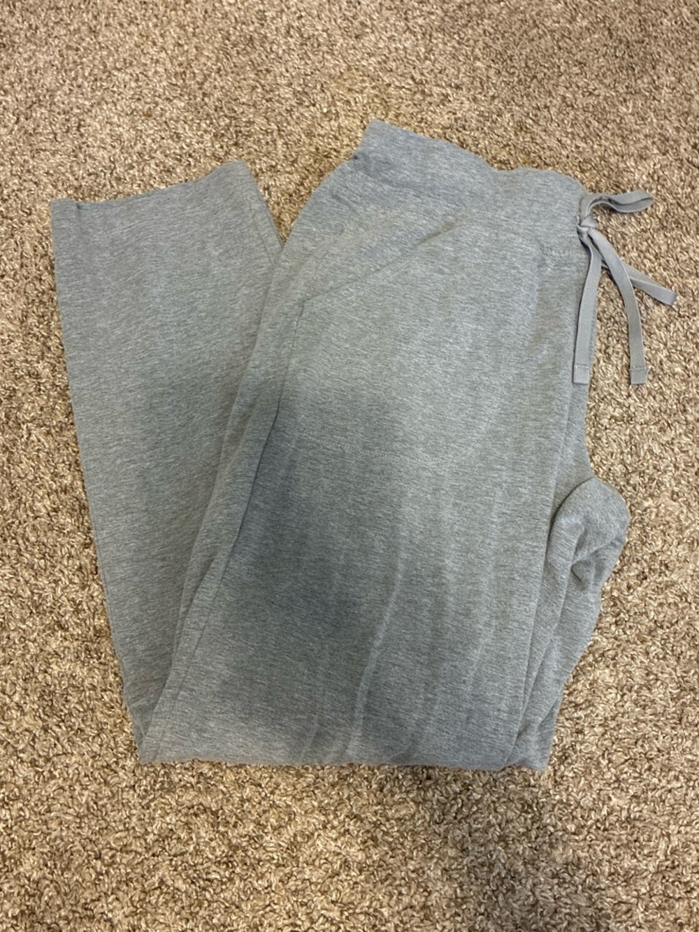Wide Leg Women's Lounge Pants - Gray